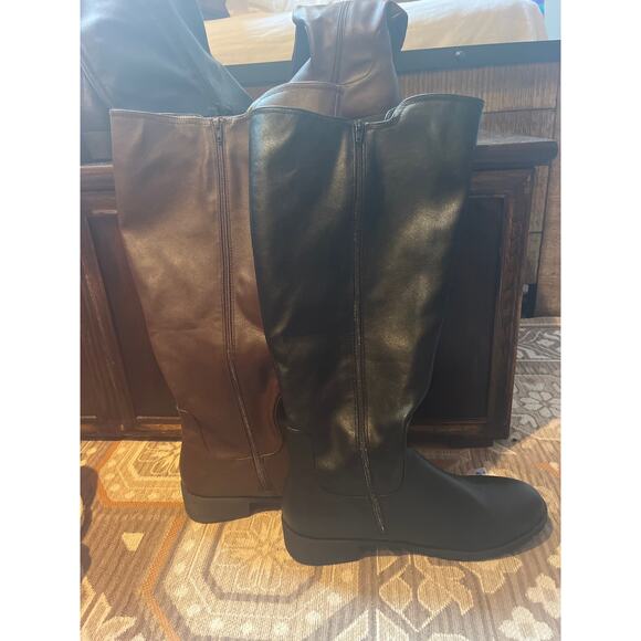 Woman’s high boots brown - Picture 2 of 5